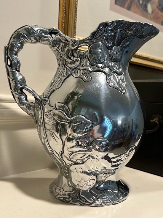 Arthur Court Rabbit Pitcher - Picture 2 of 12
